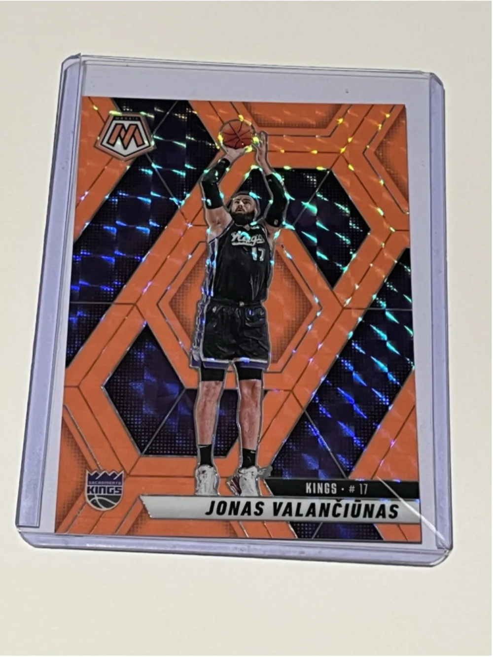 Jonas Valanciunas 2024-25 Panini Mosaic Bronze Mosaic 24/75 #169